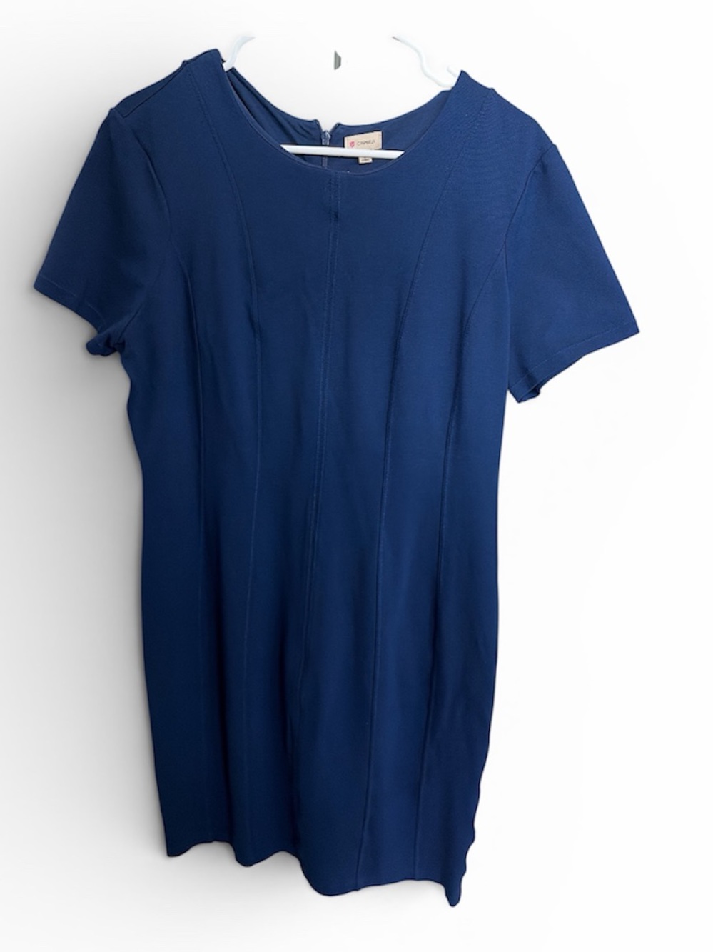 Daniel Cremieux Deep Navy Short Sleeve Knit Dress
